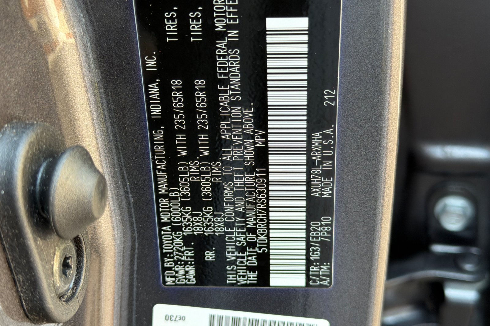 Used 2024 Gray Toyota XLE image 25
