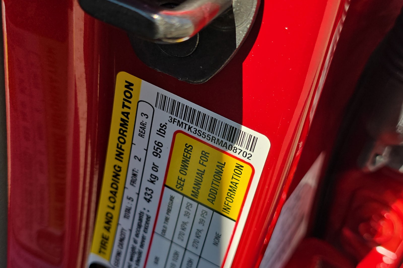 Used 2024 Red Ford Premium image 30