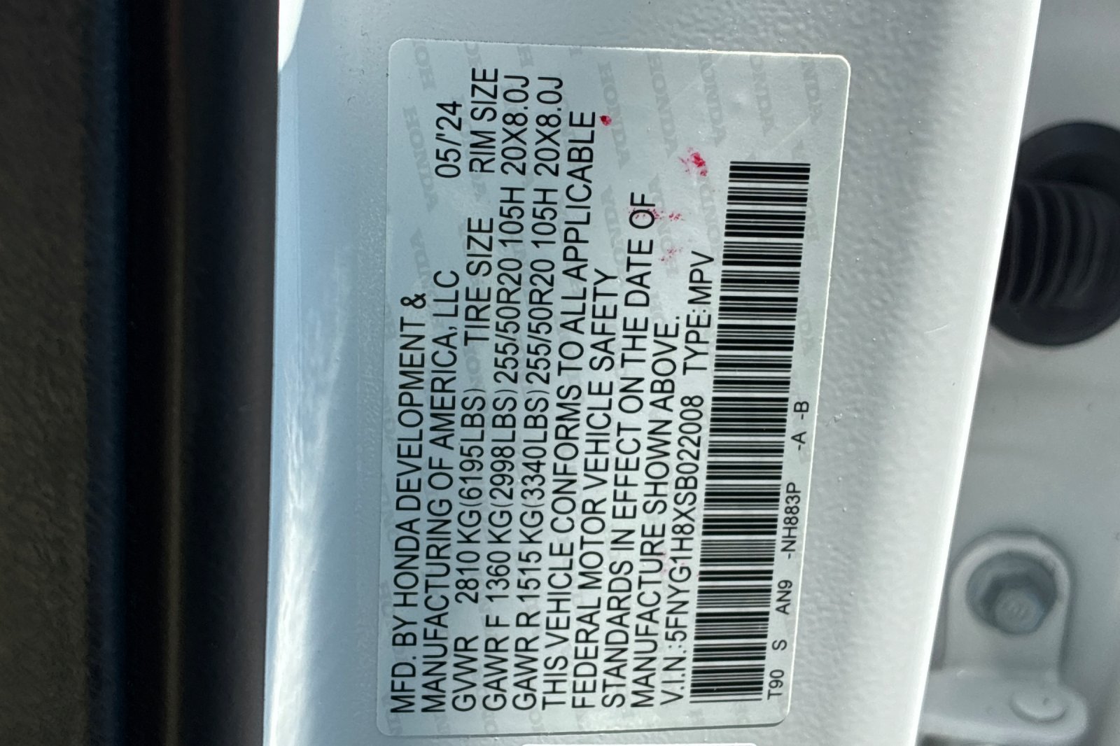 Used 2025 Platinum White Pearl Honda Elite image 27