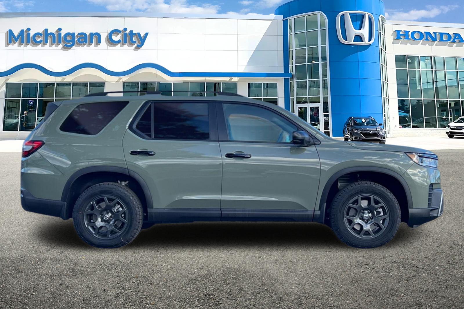 New 2026 Ash Green Metallic Honda TrailSport image 6