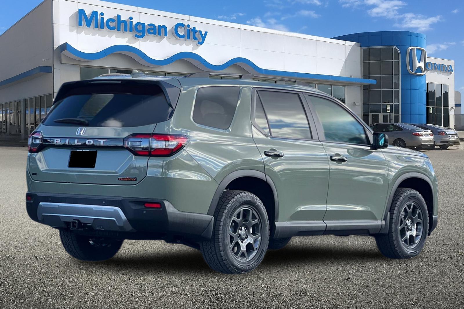 New 2026 Ash Green Metallic Honda TrailSport image 5