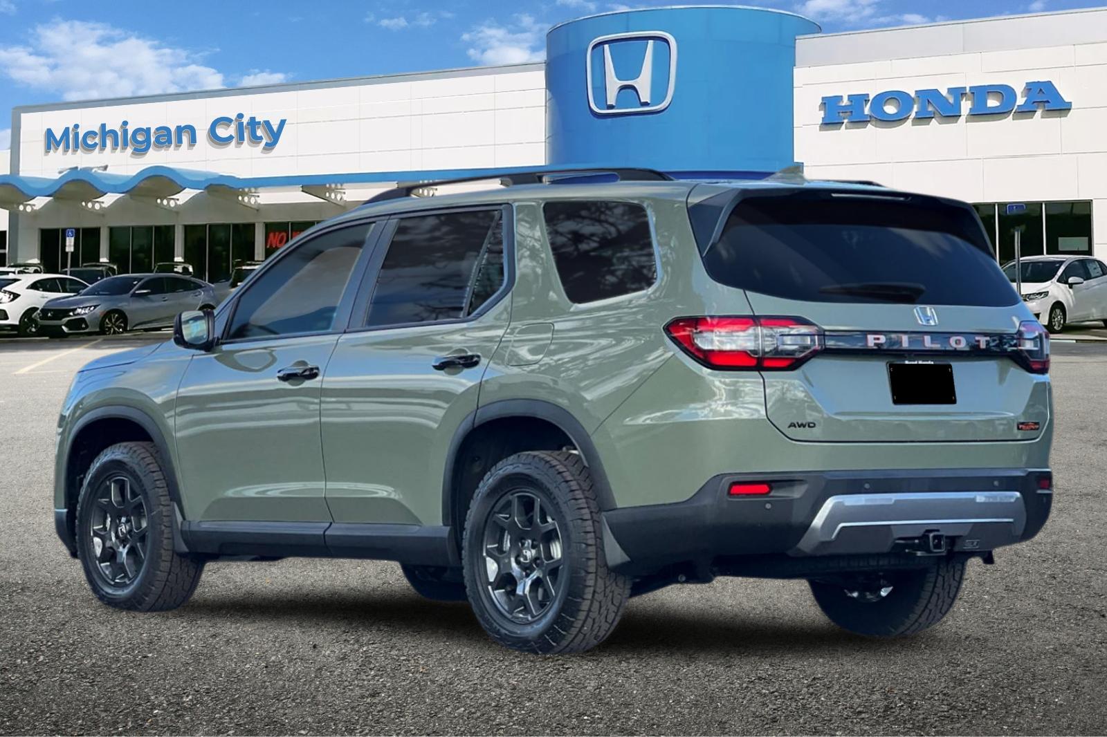 New 2026 Ash Green Metallic Honda TrailSport image 3