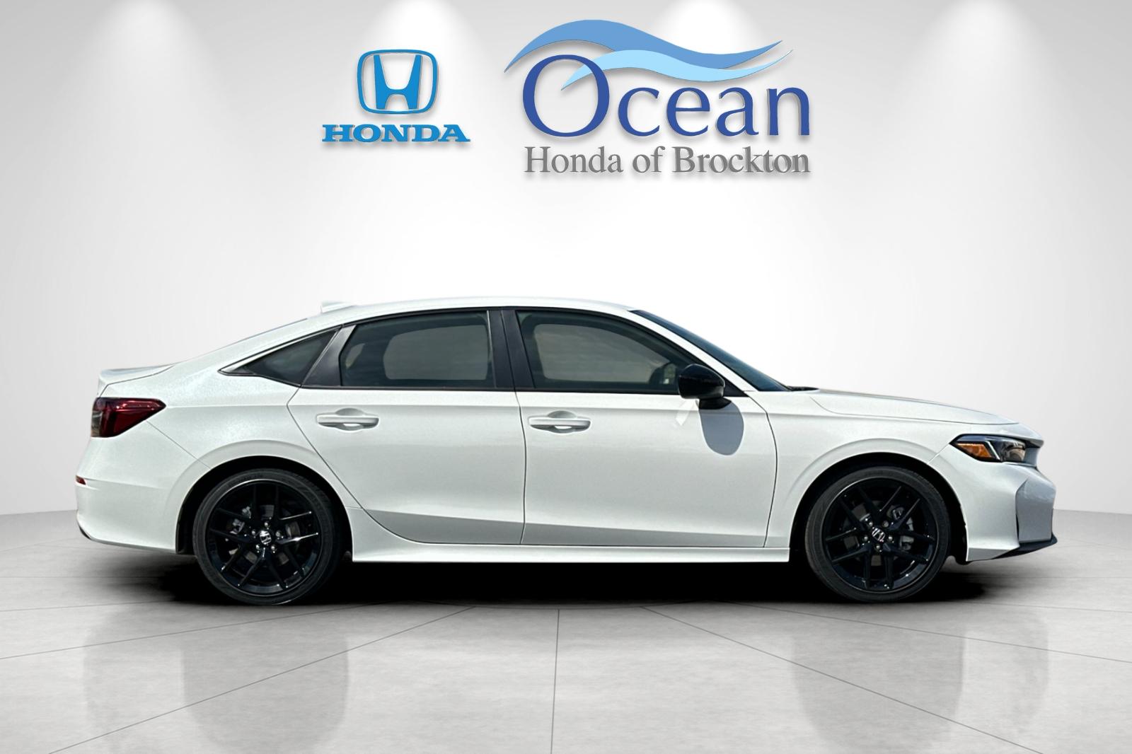 New 2026 Platinum White Pearl Honda Sport image 6