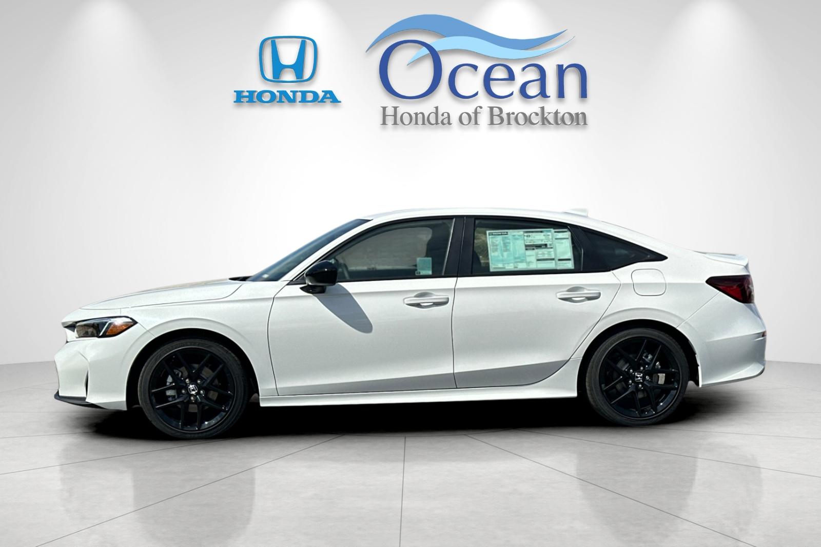 New 2026 Platinum White Pearl Honda Sport image 2