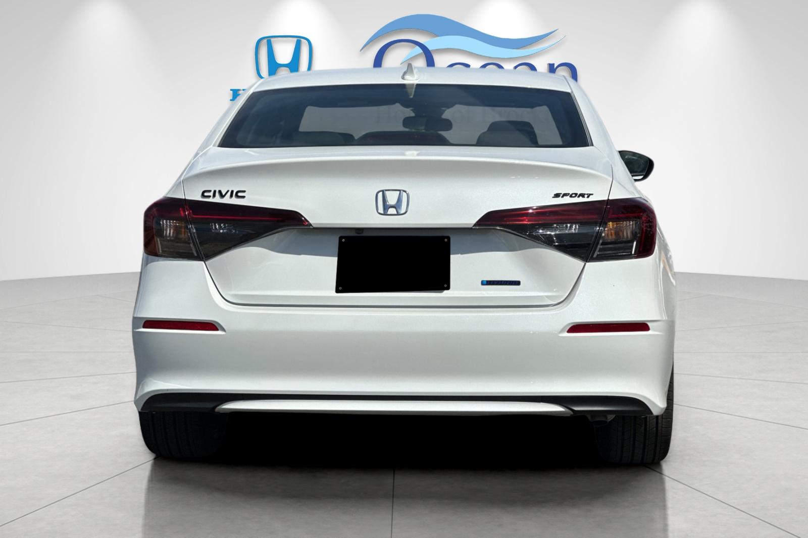 New 2026 Platinum White Pearl Honda Sport image 4