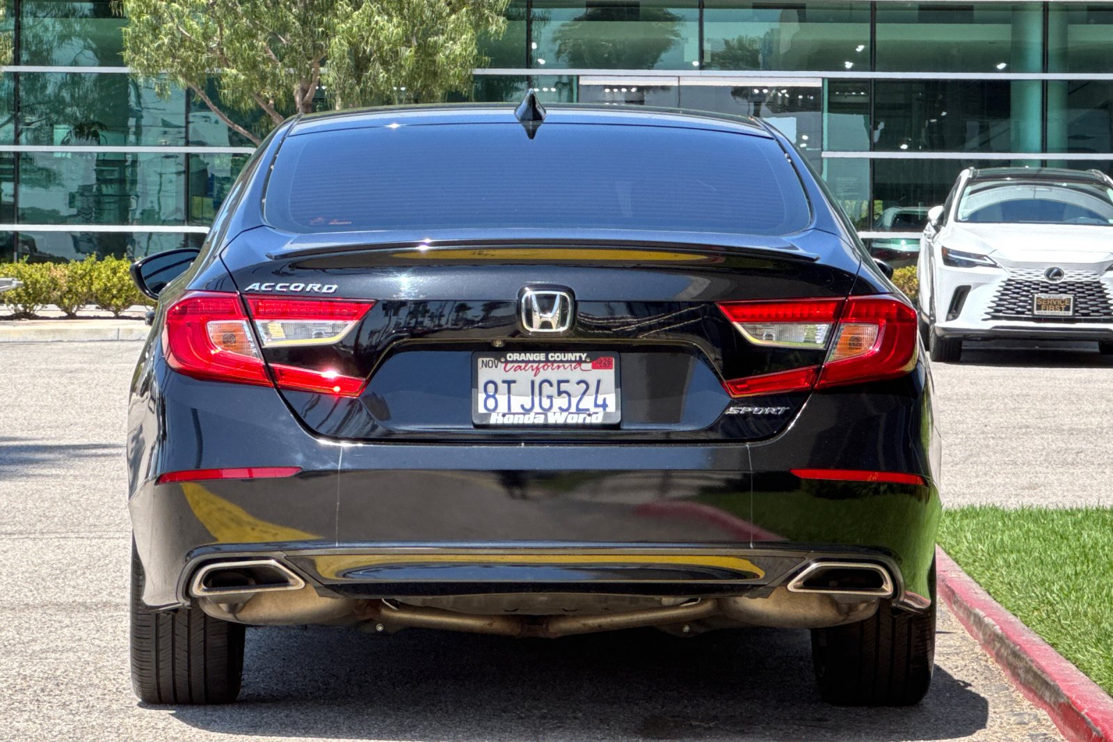 Certified Used 2020 Crystal Black Pearl Honda Sport image 5