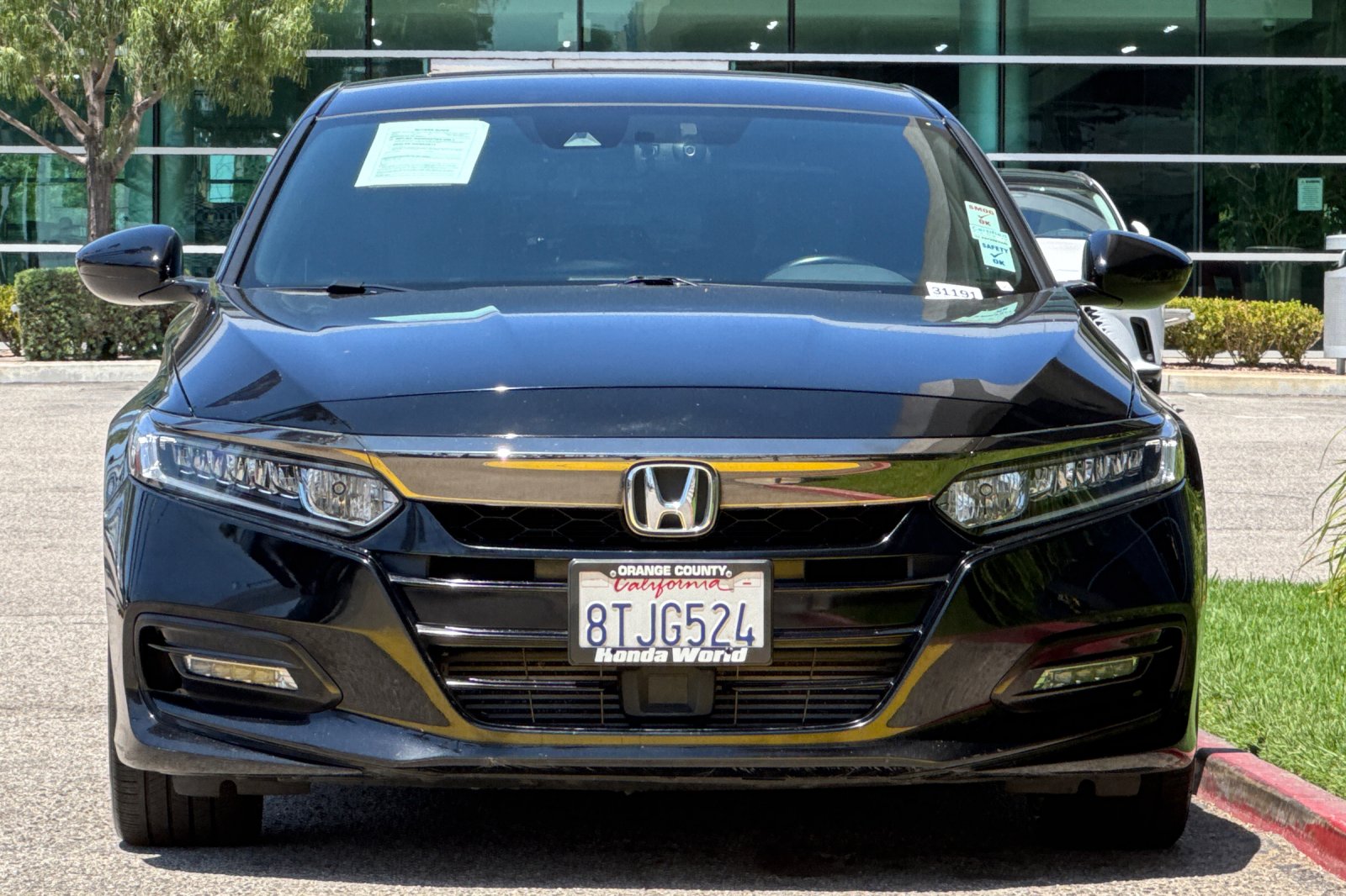 Certified Used 2020 Crystal Black Pearl Honda Sport image 9