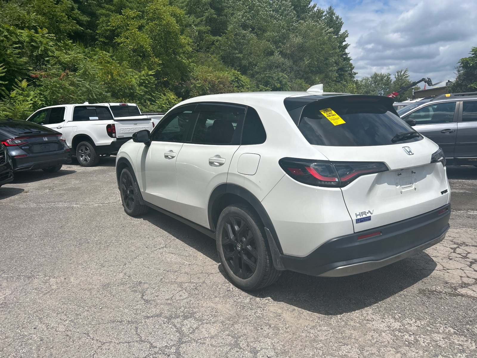 Used 2023 Platinum White Pearl Honda Sport image 3
