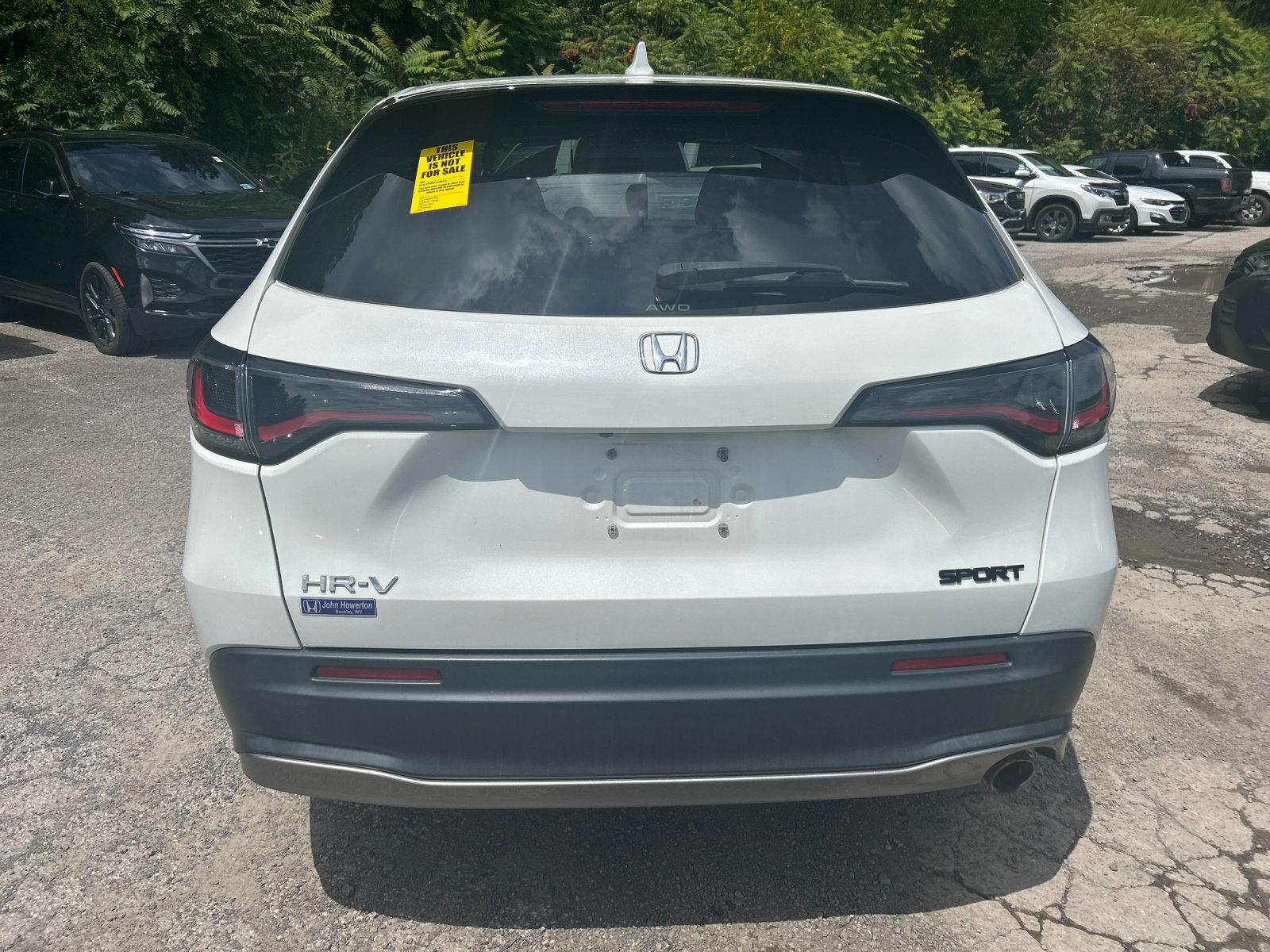 Used 2023 Platinum White Pearl Honda Sport image 4