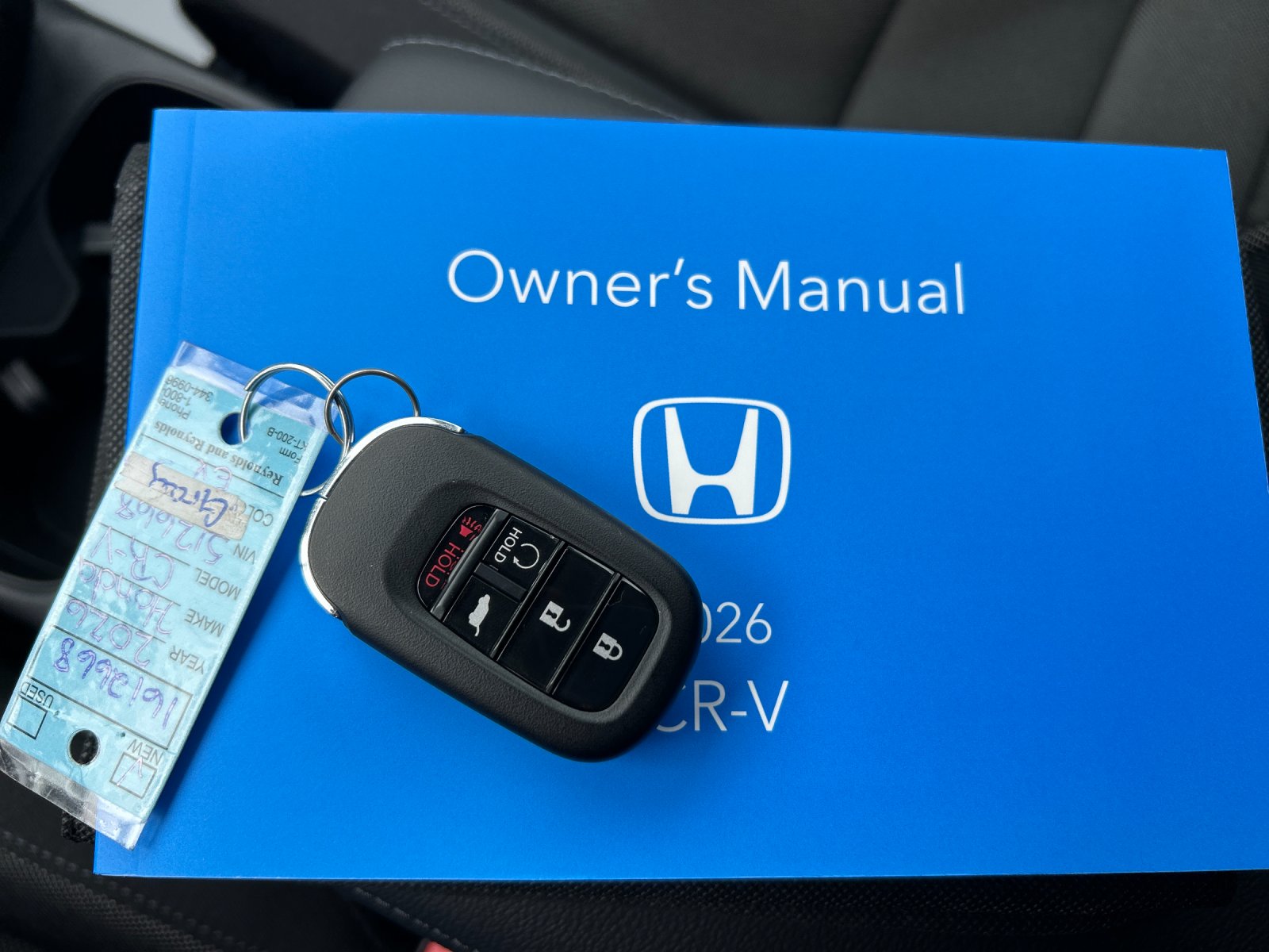 New 2026 Urban Gray Pearl Honda AWD EX image 10