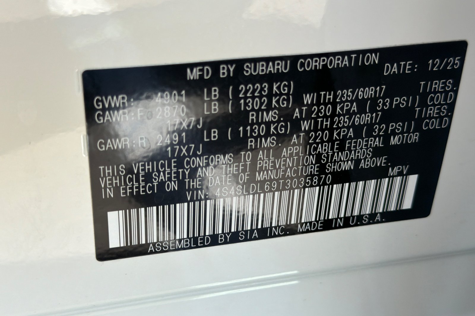 Certified Used 2026 Crystal White Pearl Subaru Wilderness image 29