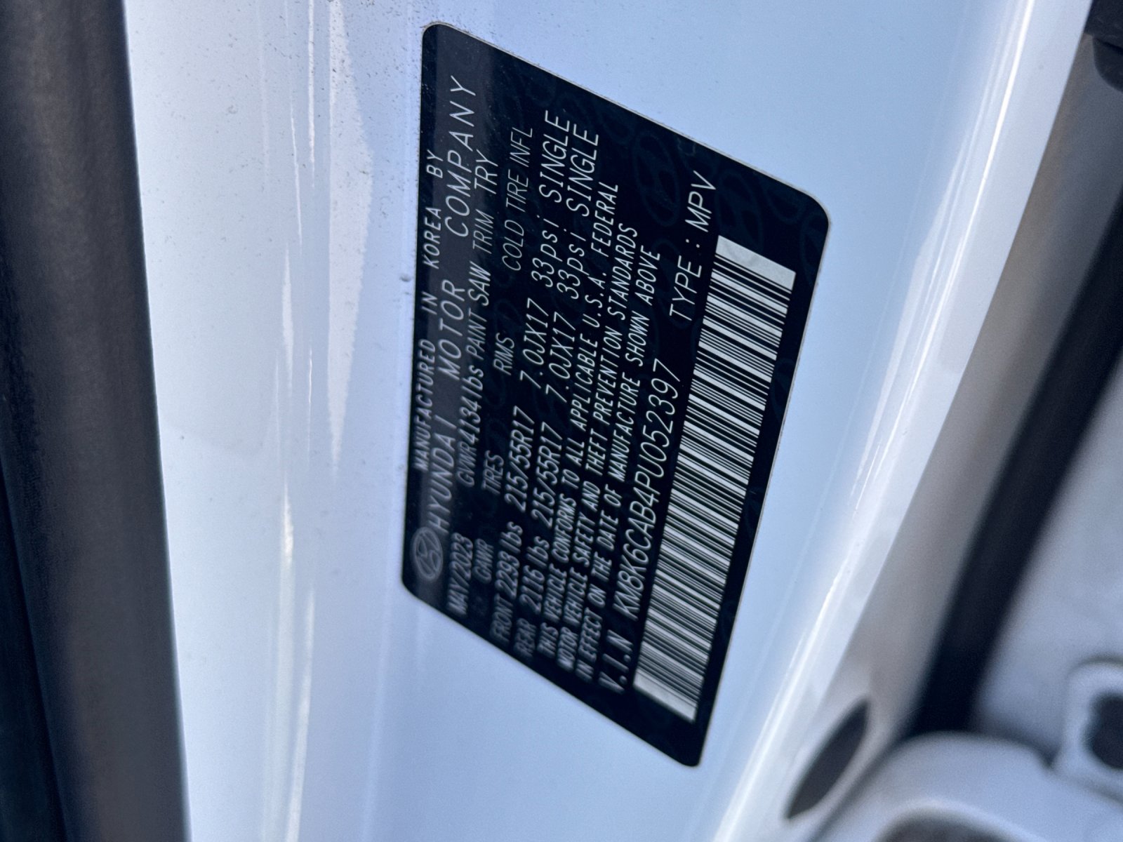 Used 2023 White Hyundai SEL image 28