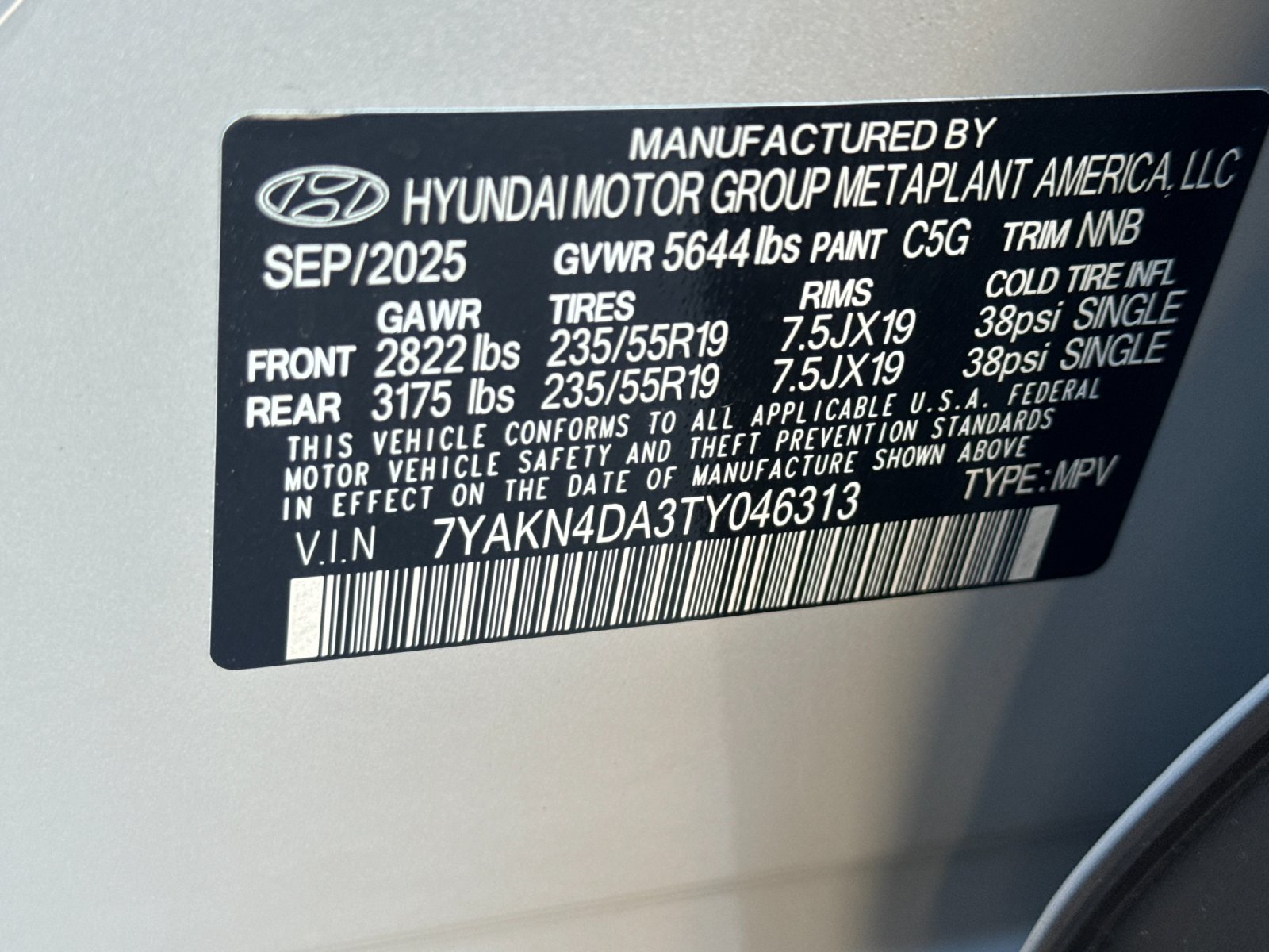 Used 2026 Gray Hyundai SEL image 27