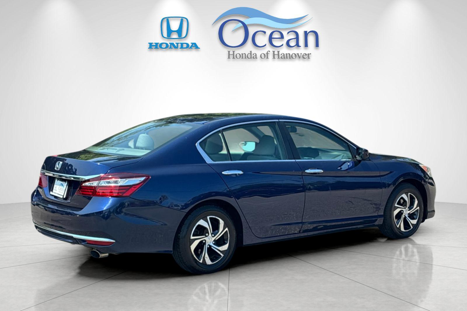 Used 2017 Obsidian Blue Pearl Honda LX image 3
