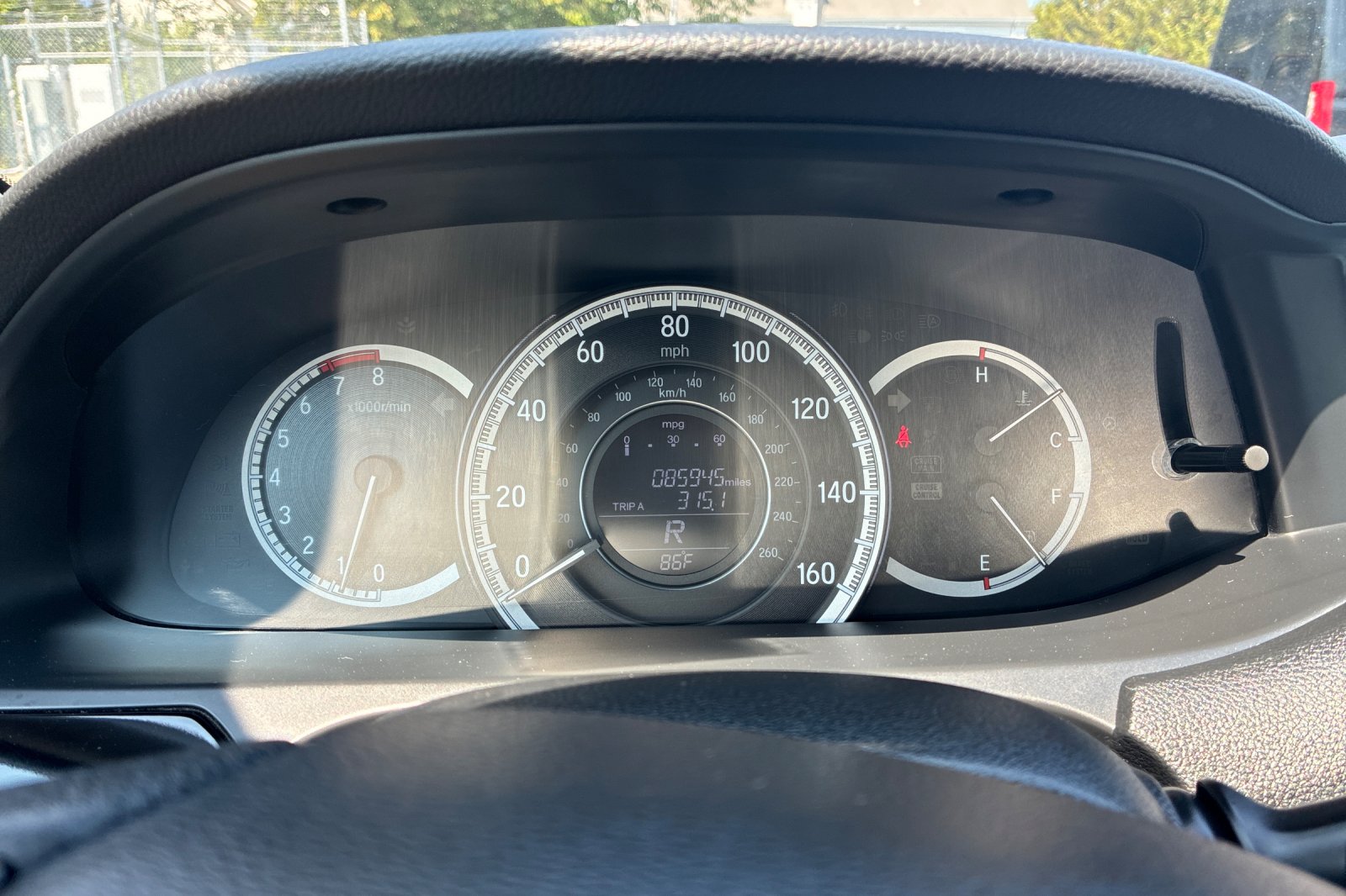 Used 2017 Obsidian Blue Pearl Honda LX image 23