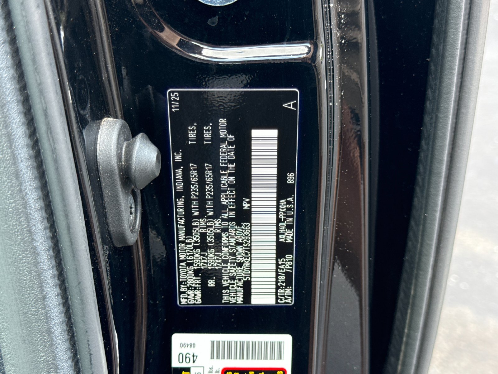 Used 2026 Black Toyota XLE image 30