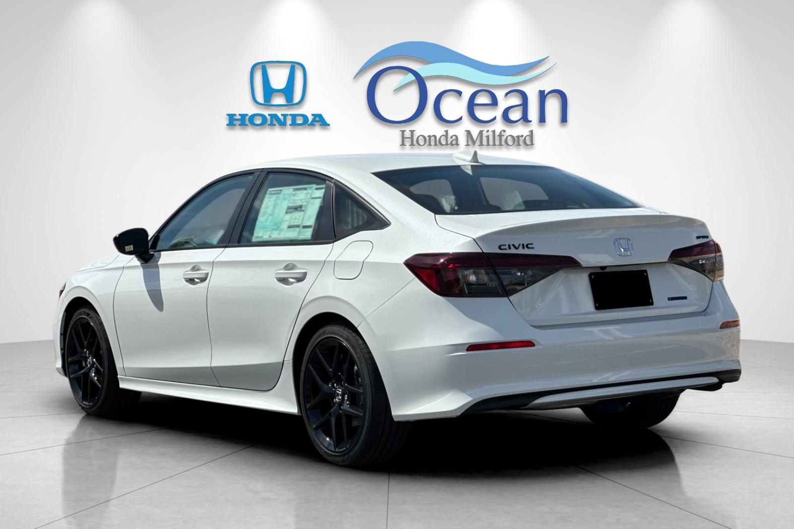 New 2026 Platinum White Pearl Honda 2WD Sport Hybrid image 3