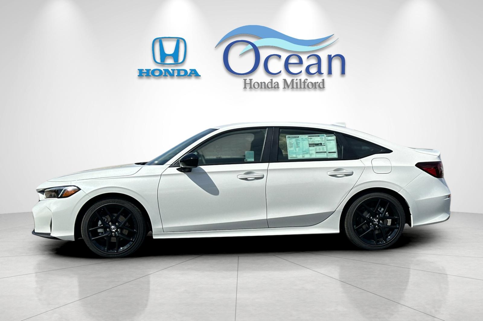 New 2026 Platinum White Pearl Honda 2WD Sport Hybrid image 2
