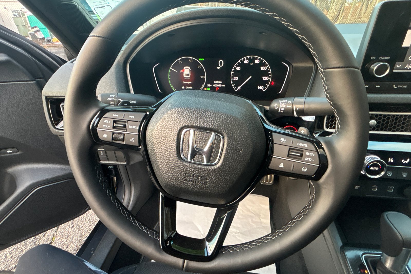 New 2026 Platinum White Pearl Honda 2WD Sport Hybrid image 25