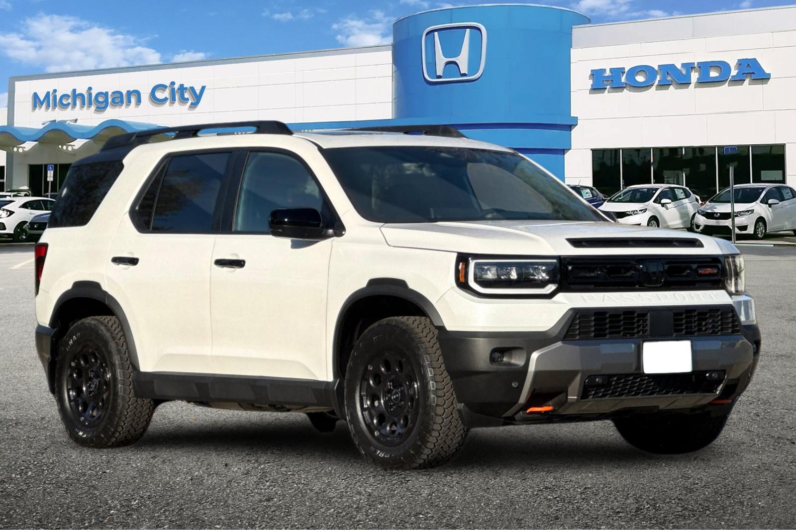 New 2026 Platinum White Pearl Honda TrailSport Blackout image 7