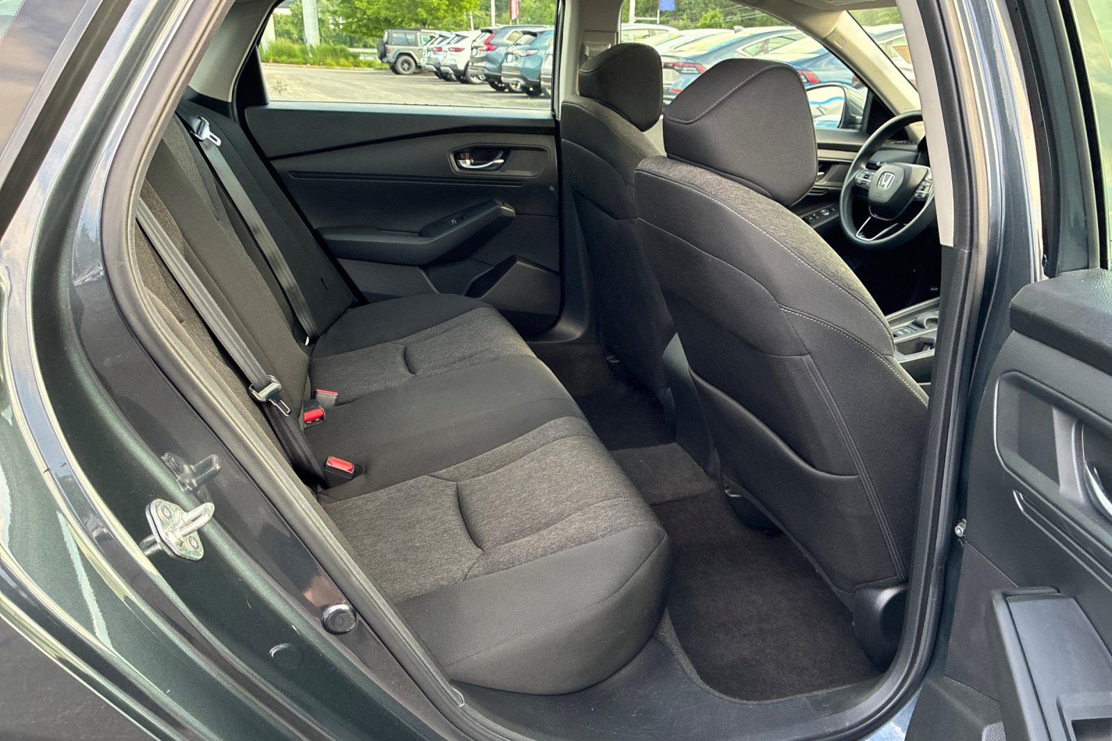 Used 2024 Meteorite Gray Metallic Honda EX image 18