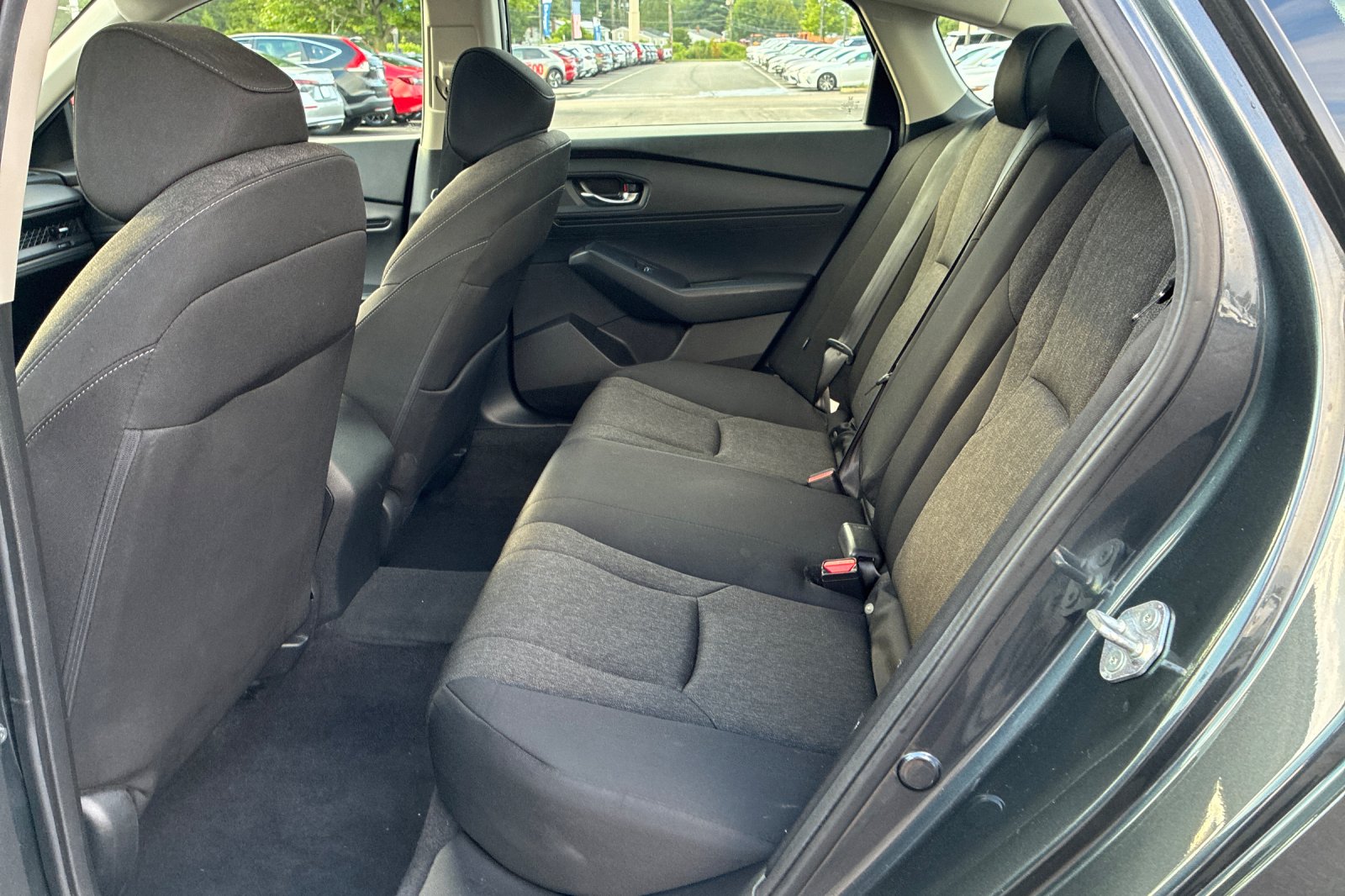Used 2024 Meteorite Gray Metallic Honda EX image 15