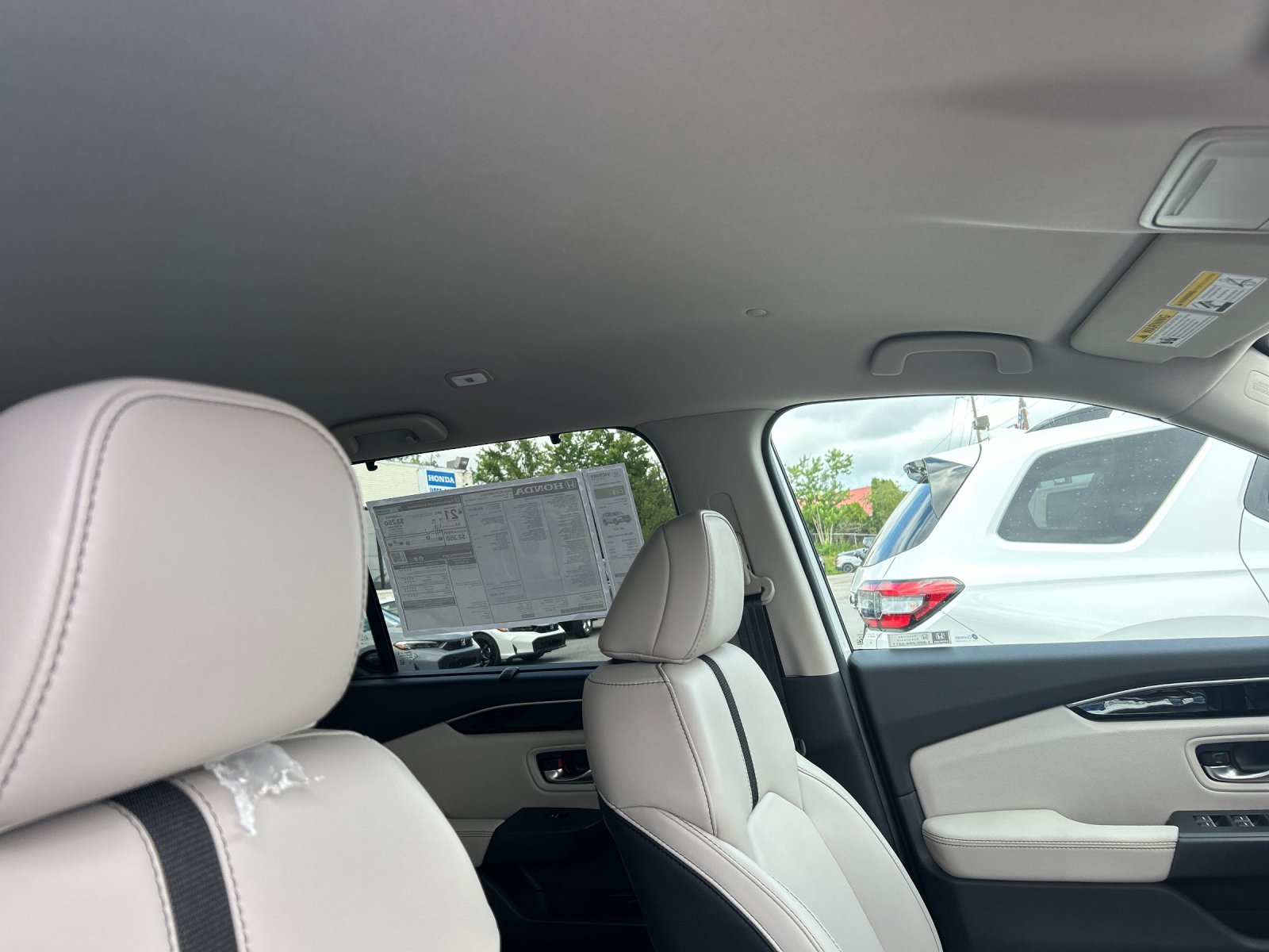 New 2026 Platinum White Pearl Honda AWD EX-L image 21