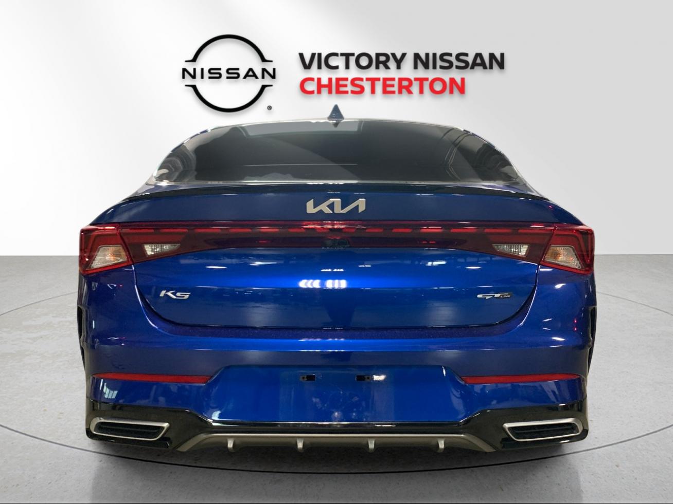 Used 2022 Blue Kia GT-Line image 3