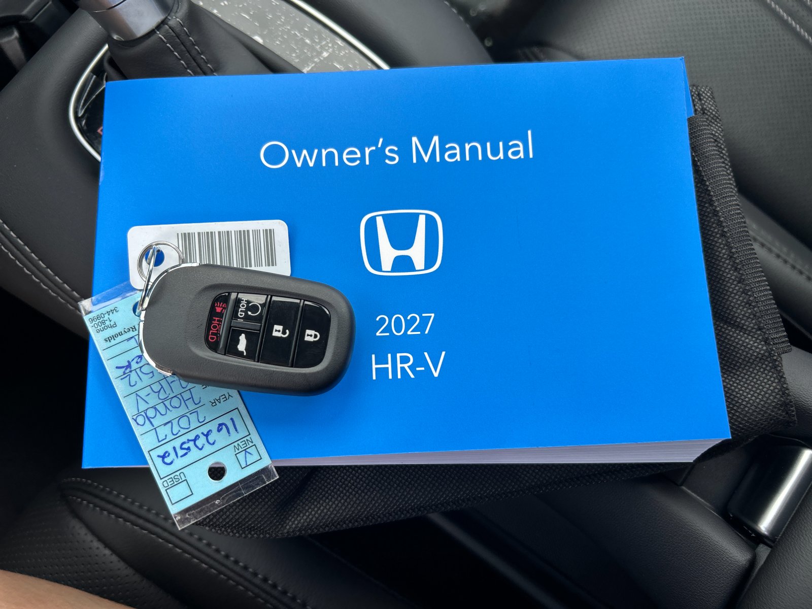 New 2027 Crystal Black Pearl Honda EX-L AWD image 10