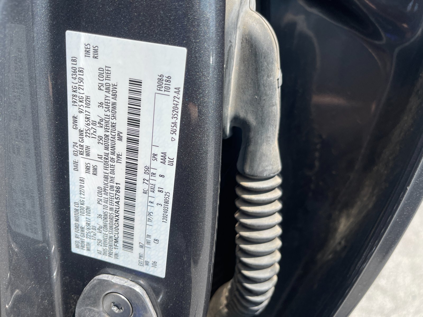 Used 2024 Gray Ford Active image 32