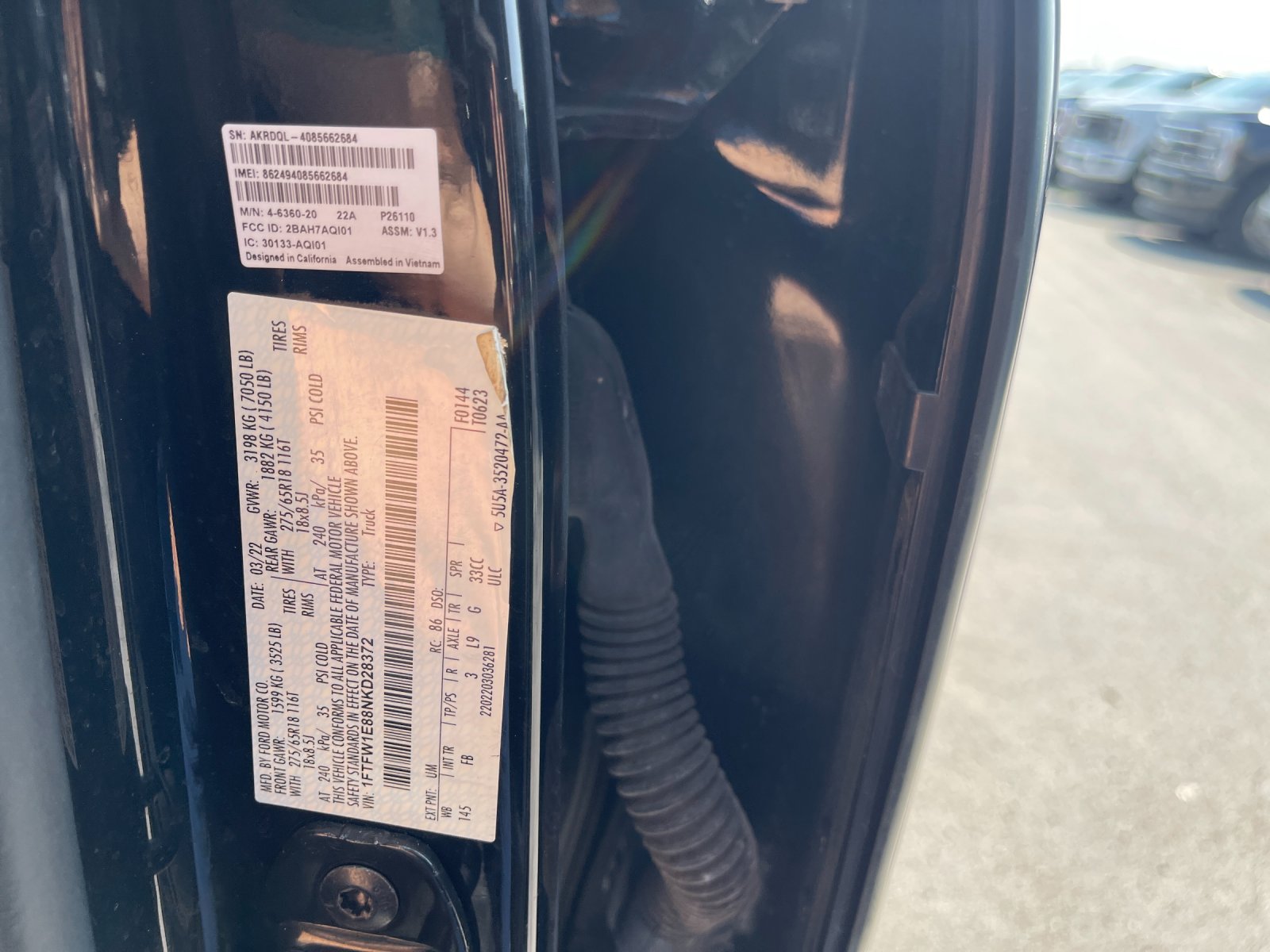 Used 2022 Black Ford XLT image 33