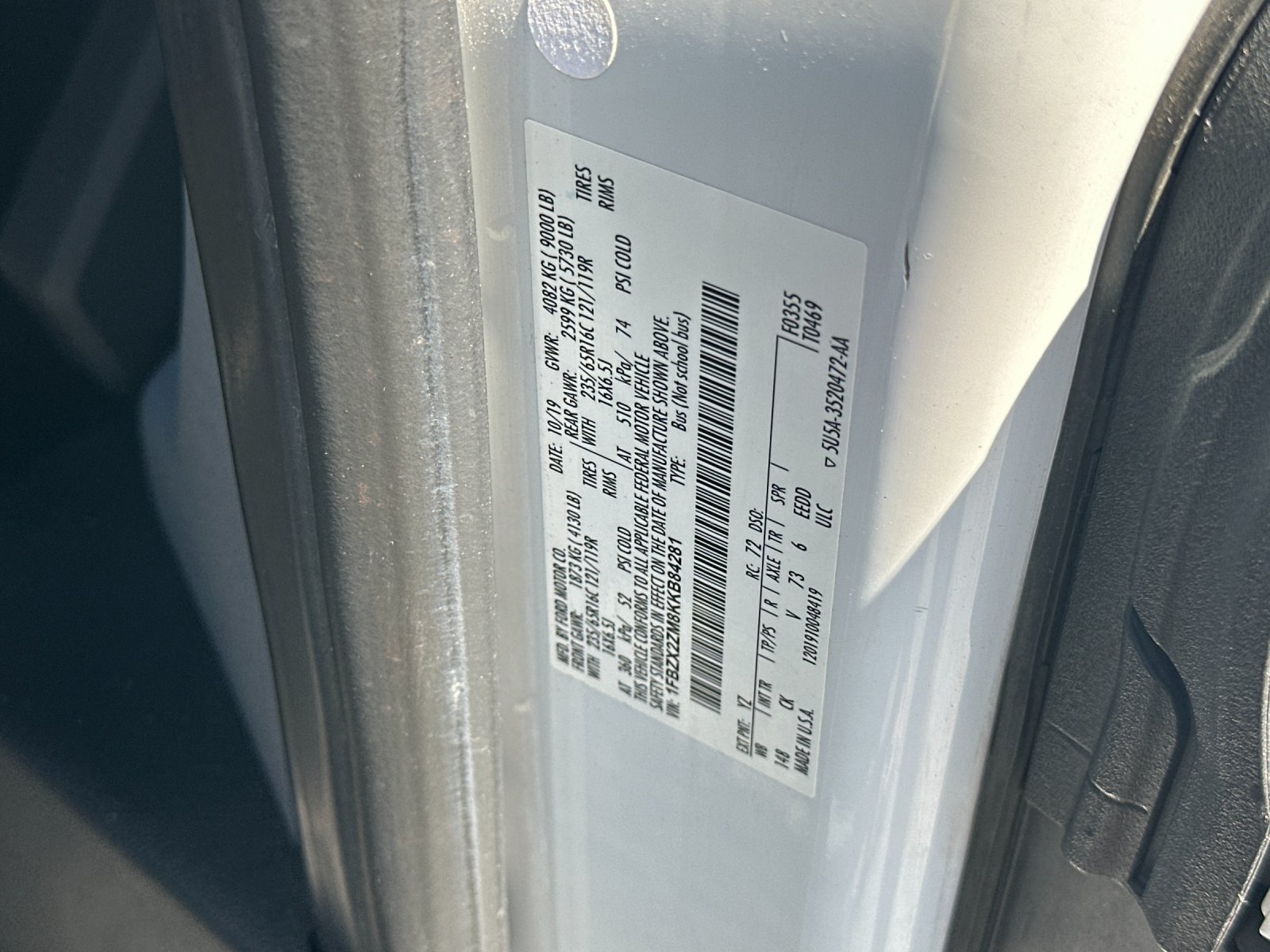 Used 2019 White Ford XLT image 27