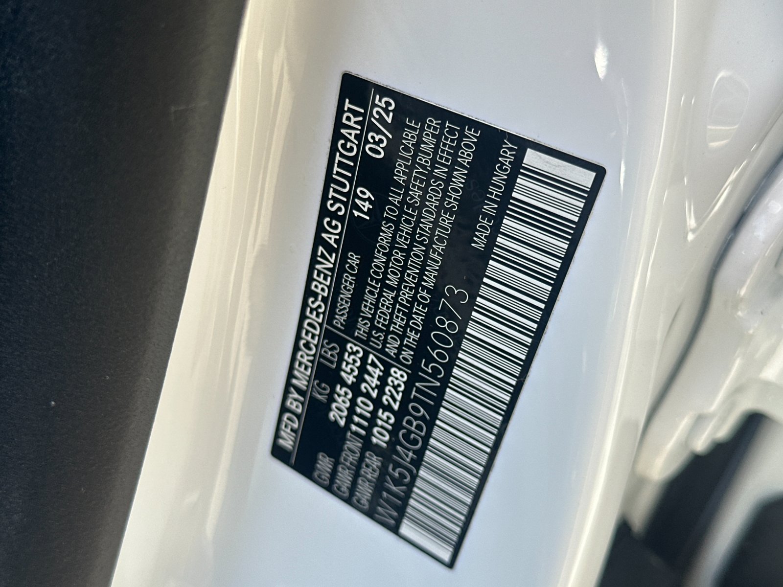 Used 2026 Polar White Mercedes-Benz CLA 250 4D Coupe image 33