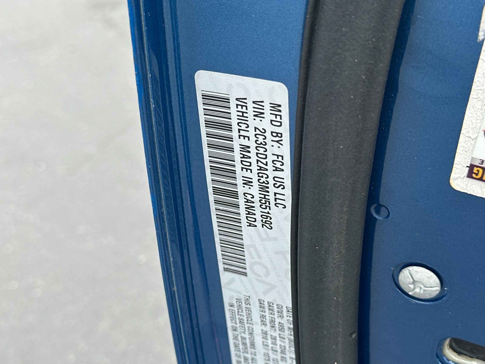 Used 2021 Blue Dodge SXT image 27