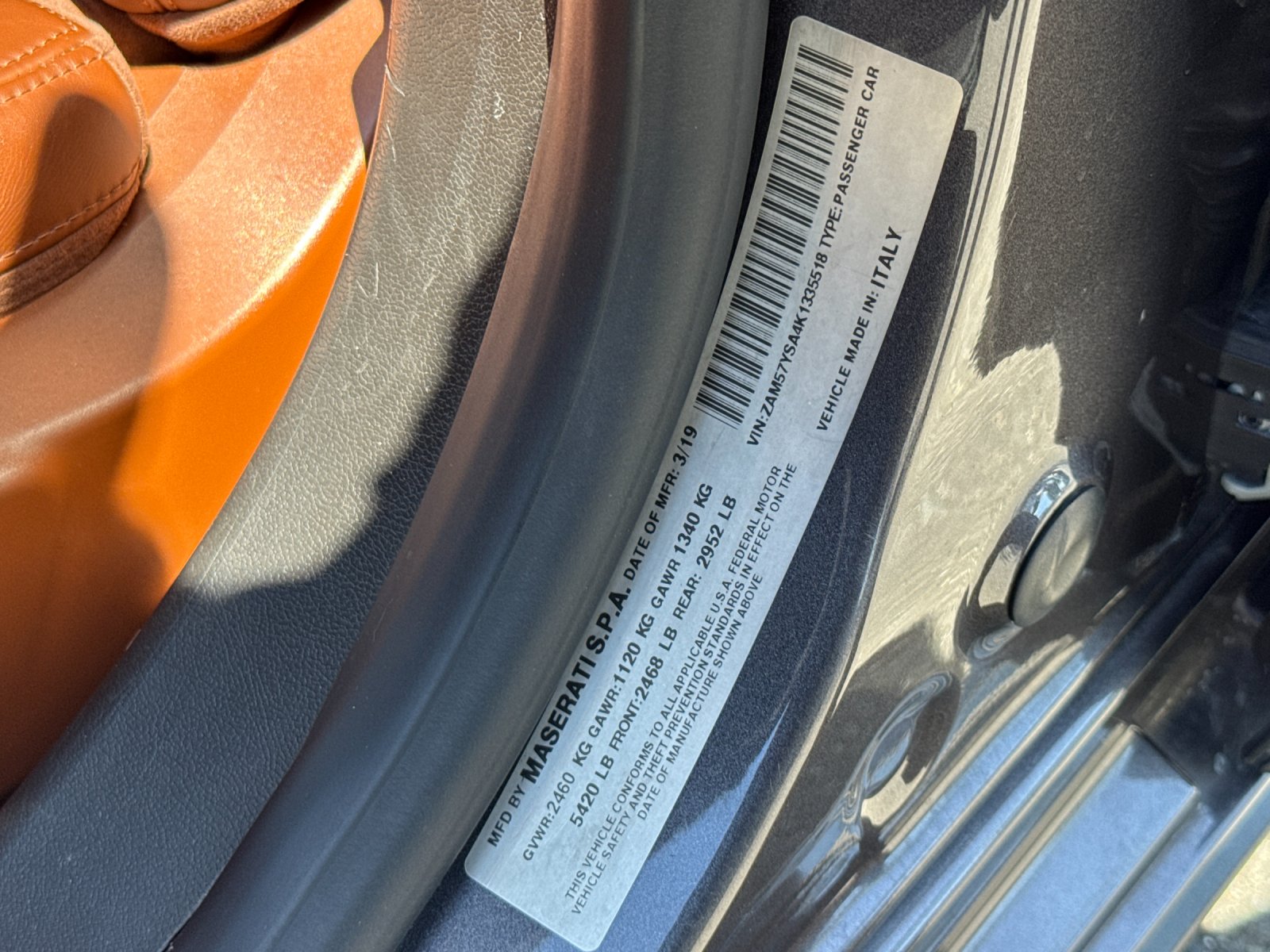 Used 2019 Gray Maserati S image 29