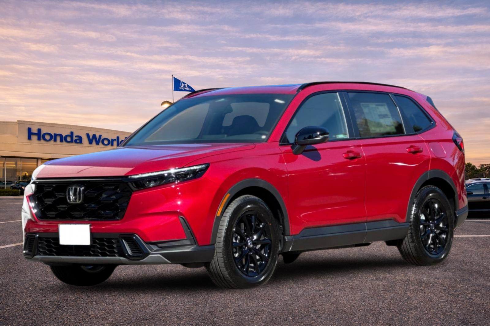 New 2026 Radiant Red Metallic Honda Sport image 8