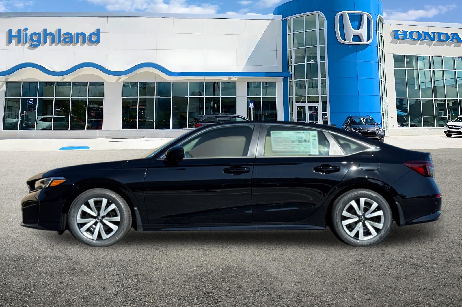 New 2026 Crystal Black Pearl Honda LX image 2