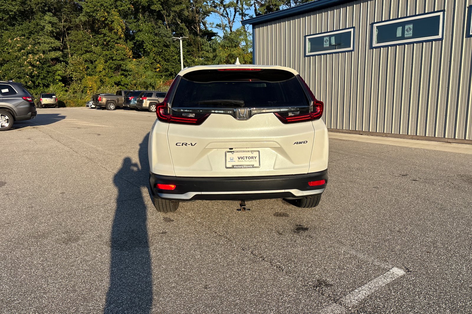 Certified Used 2022 White Honda EX-L image 4