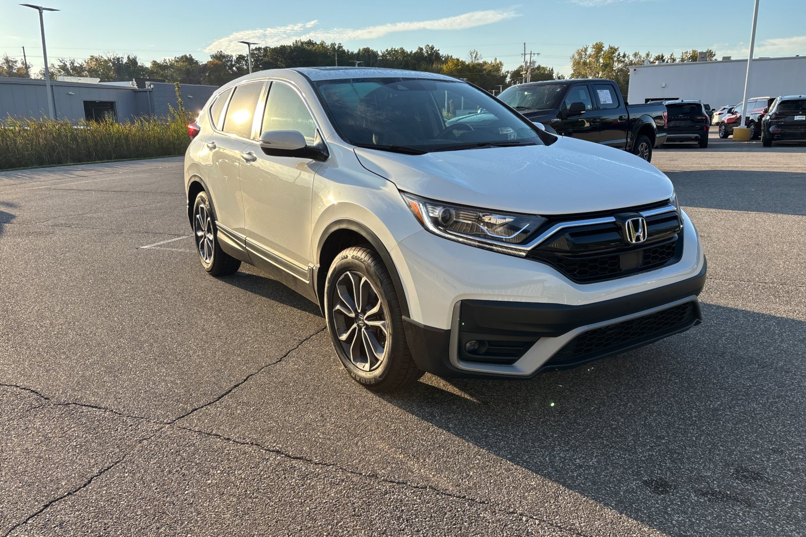 Certified Used 2022 White Honda EX-L image 8