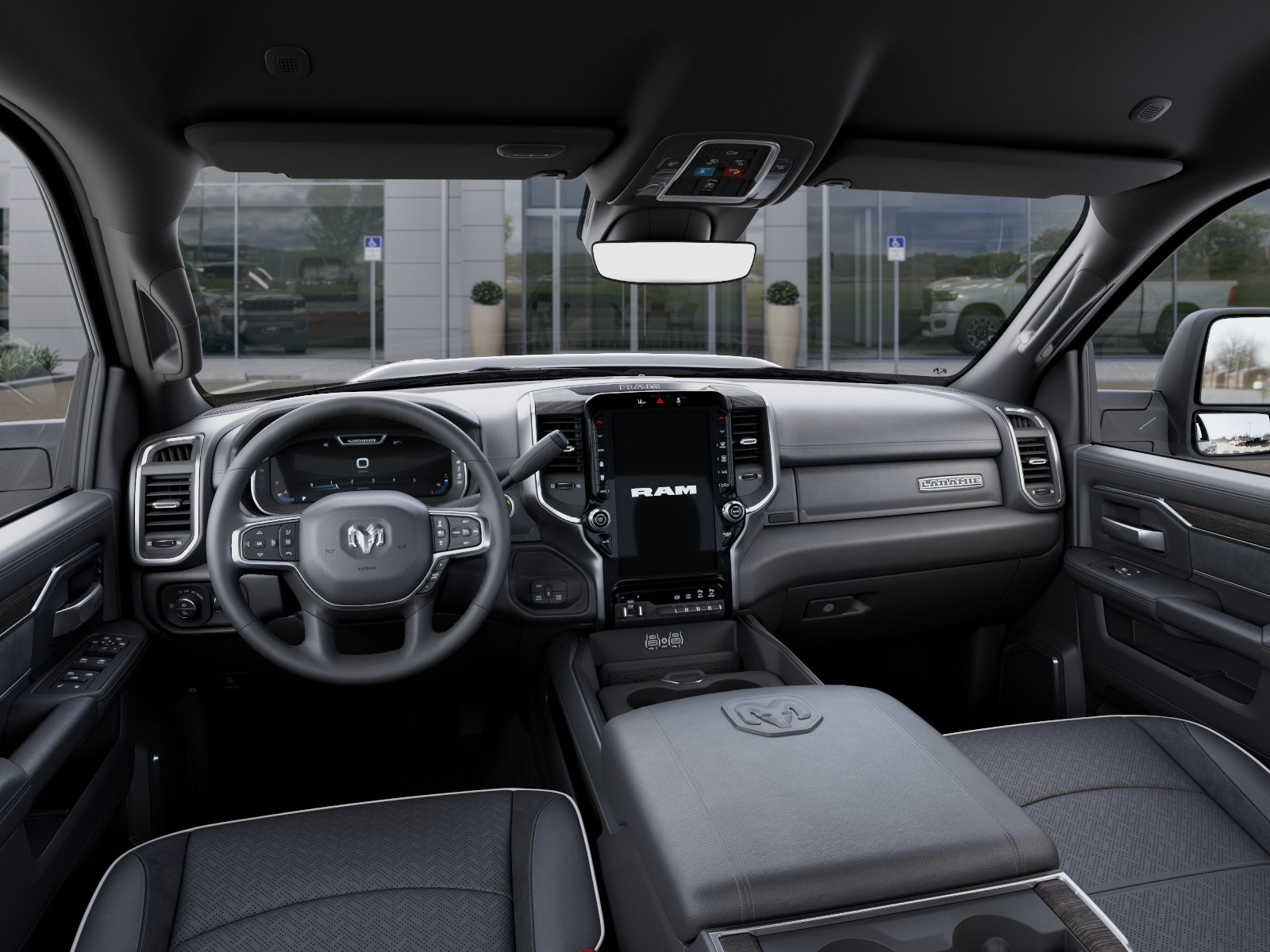 New 2026 Granite Crystal Metallic Clear-Coat Exterior Paint RAM Laramie image 14