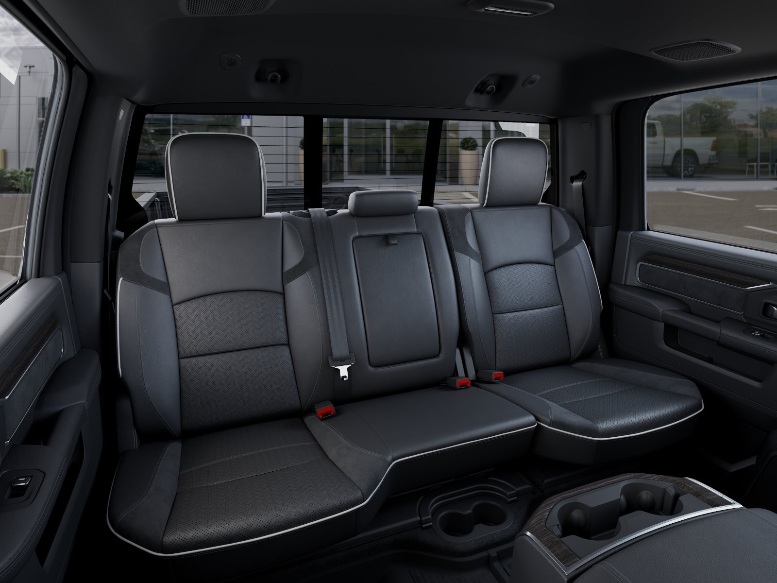 New 2026 Granite Crystal Metallic Clear-Coat Exterior Paint RAM Laramie image 15