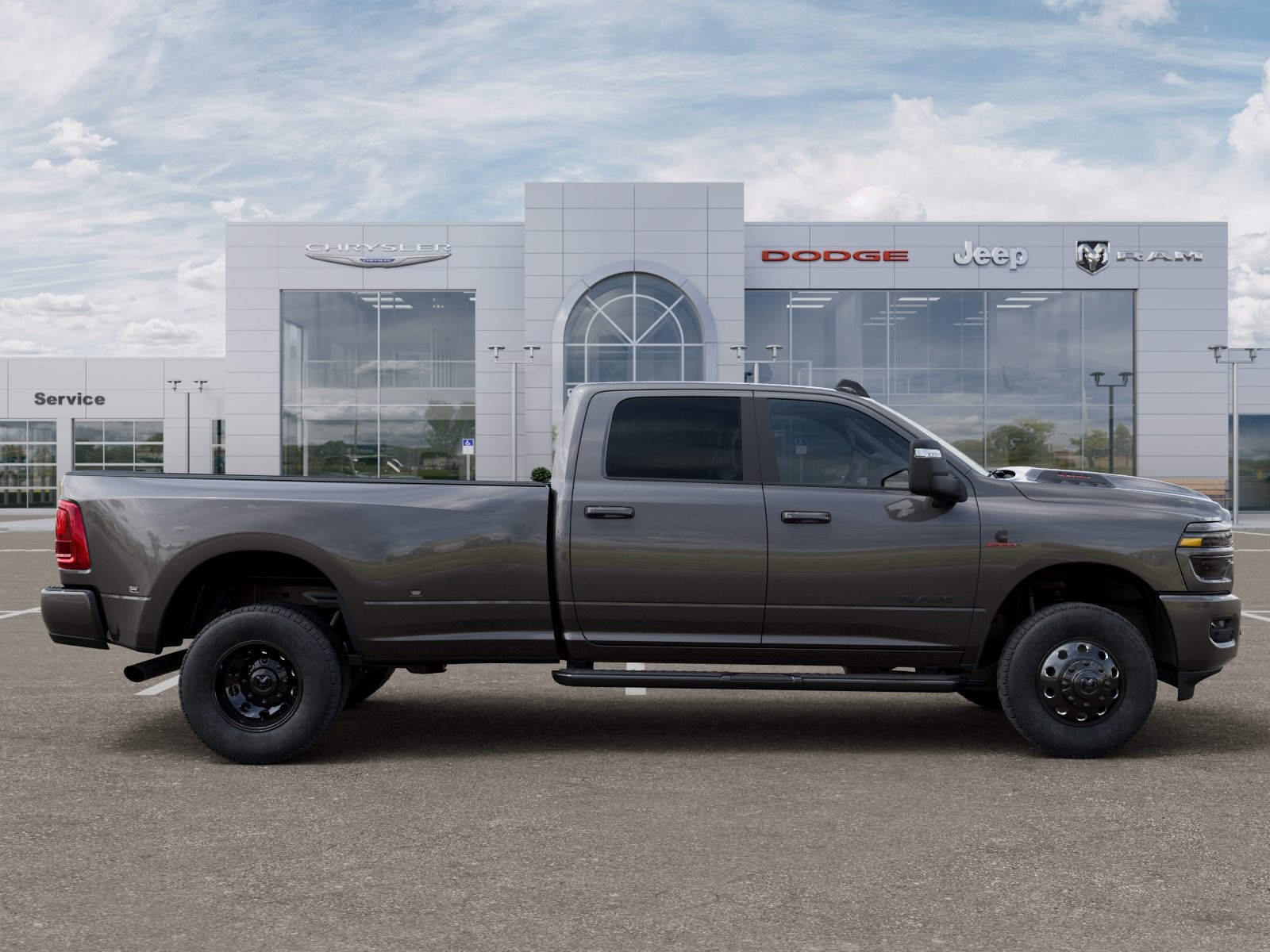 New 2026 Granite Crystal Metallic Clear-Coat Exterior Paint RAM Laramie image 21