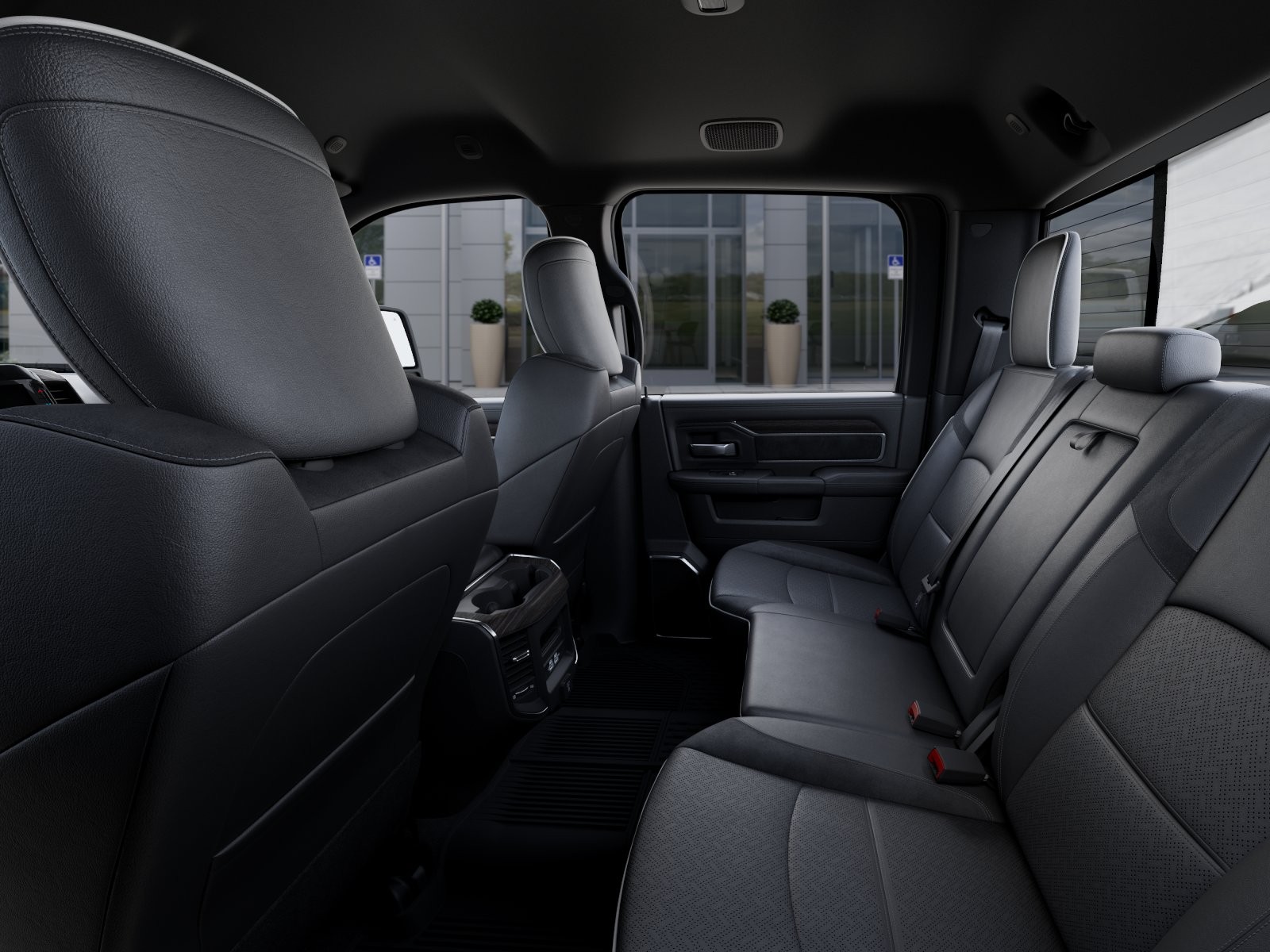New 2026 Granite Crystal Metallic Clear-Coat Exterior Paint RAM Laramie image 23