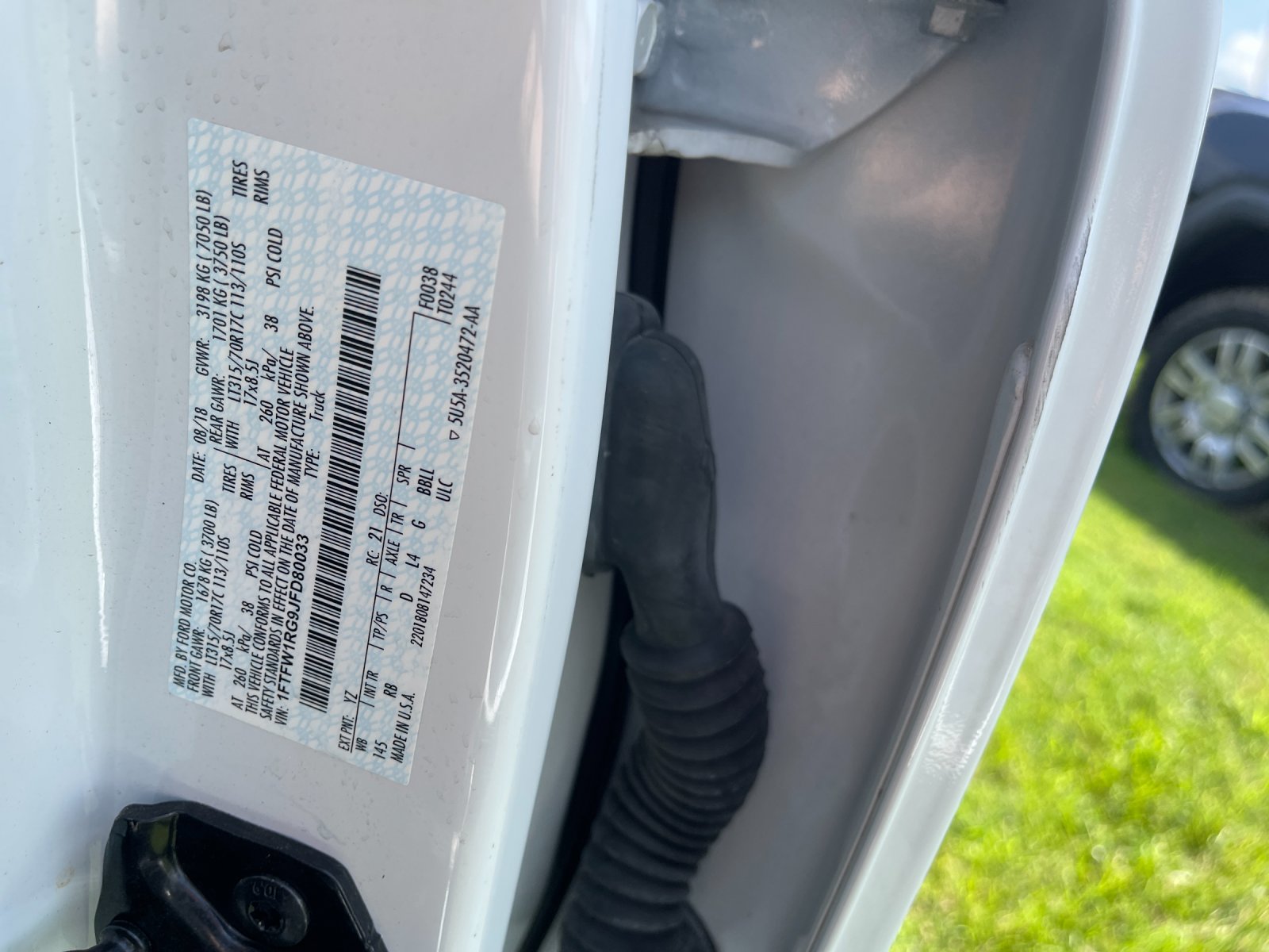 Used 2018 White Ford Raptor image 33