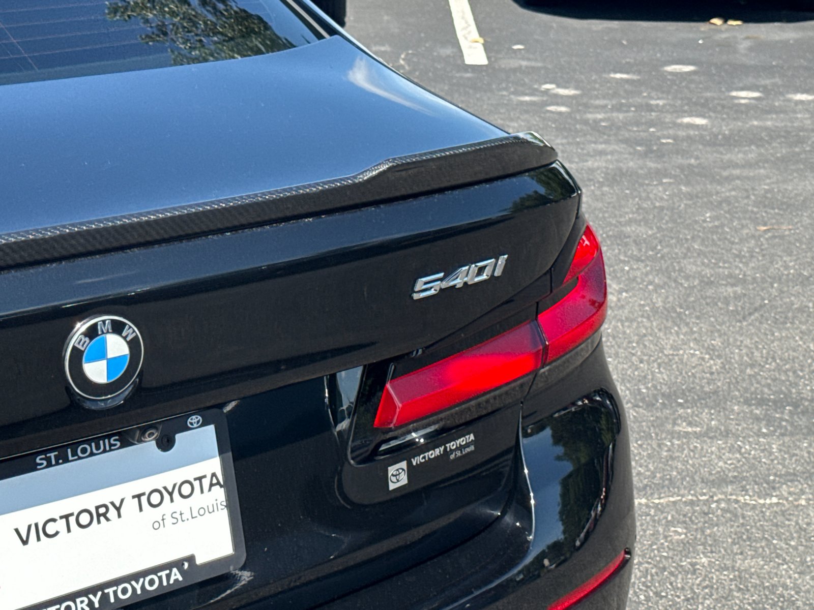 Used 2021 Black BMW 540i xDrive image 21