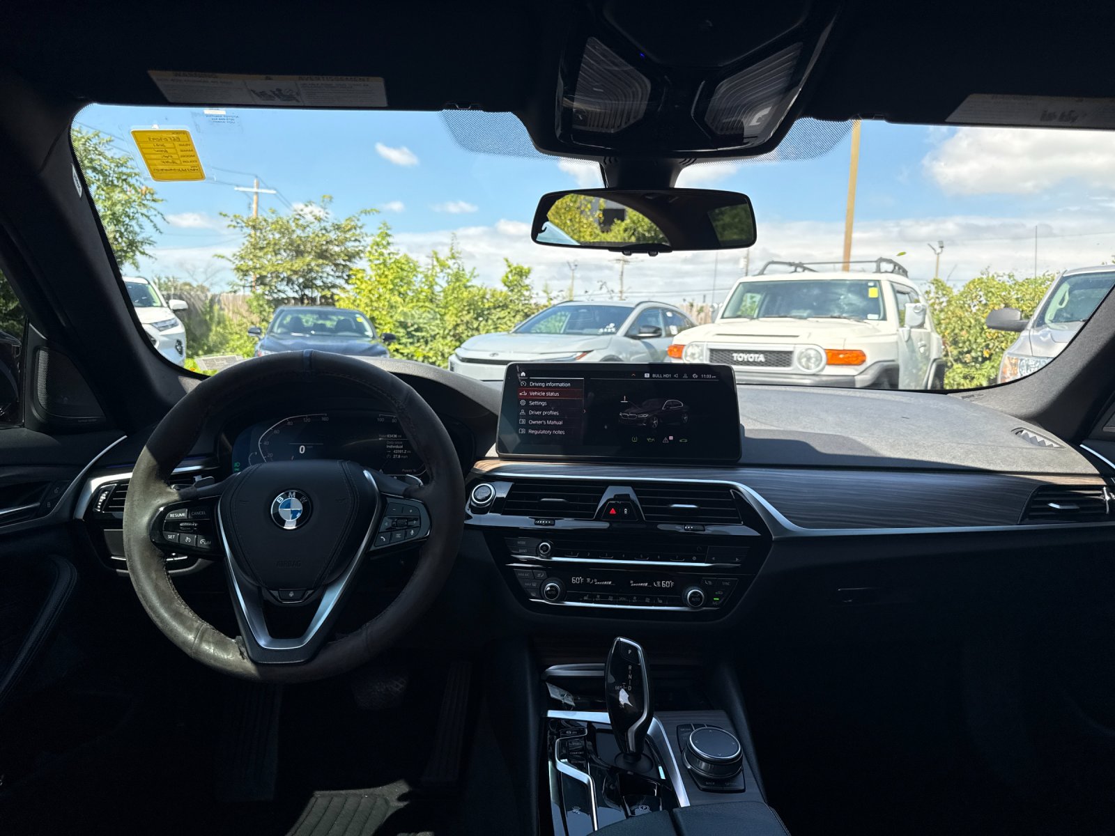 Used 2021 Black BMW 540i xDrive image 13