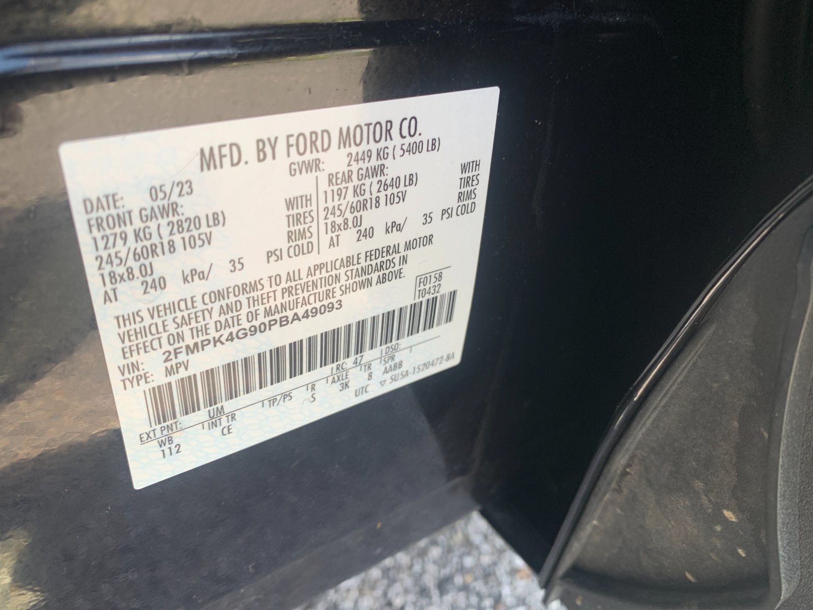 Used 2023 Black Ford SE image 35