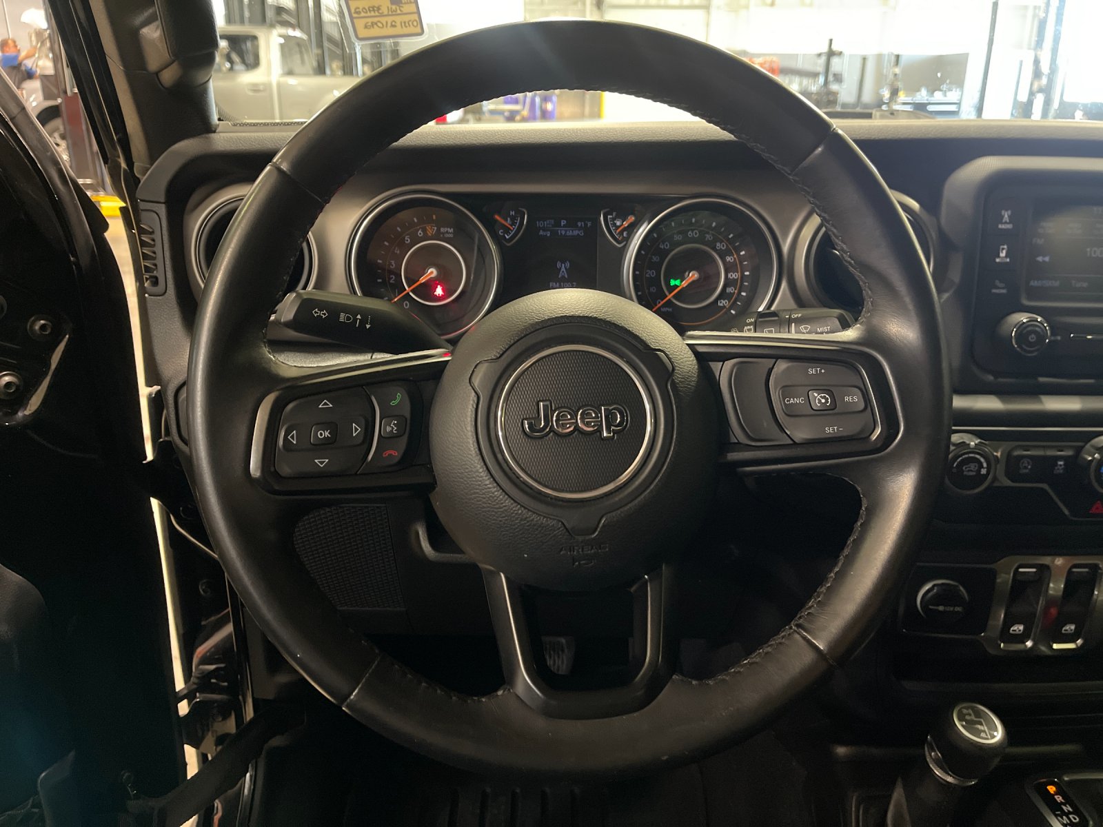 Used 2018 Black Clearcoat Jeep Sport S image 25