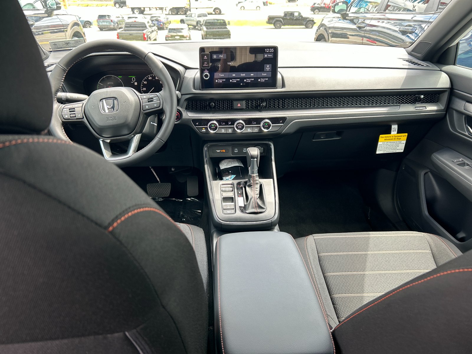 New 2026 Platinum White Pearl Honda AWD Sport Hybrid image 16