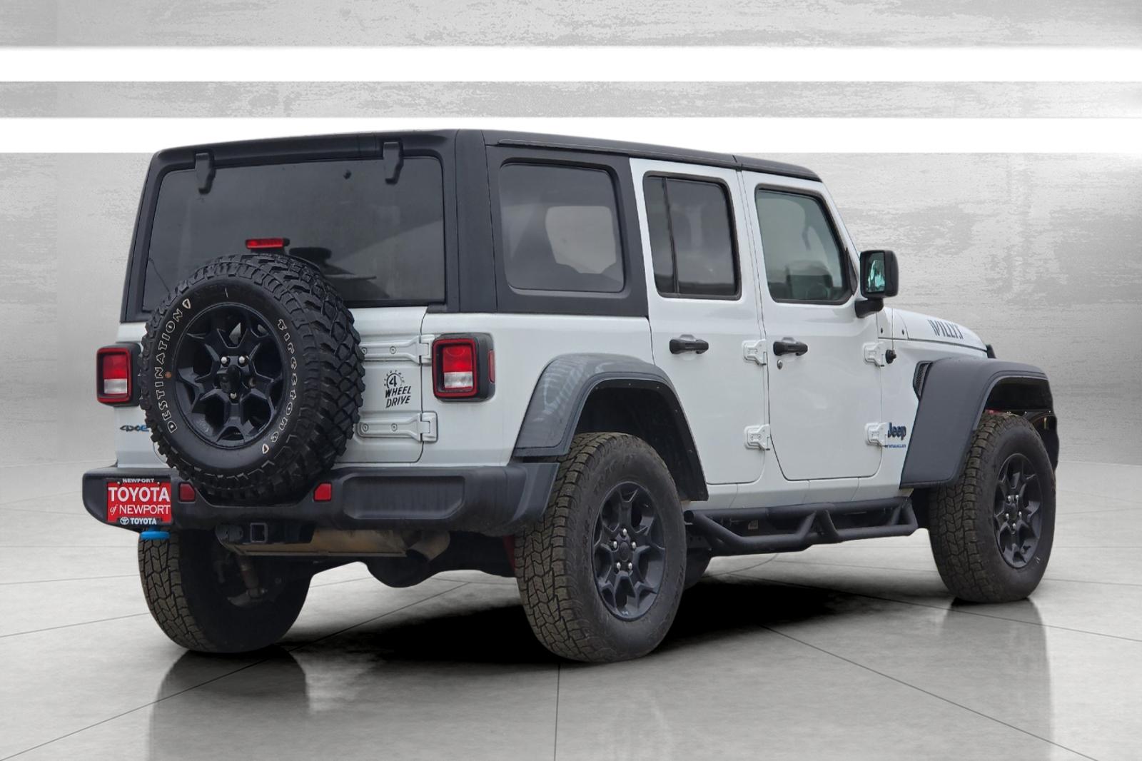 Used 2023 White Jeep Willys 4xe image 4